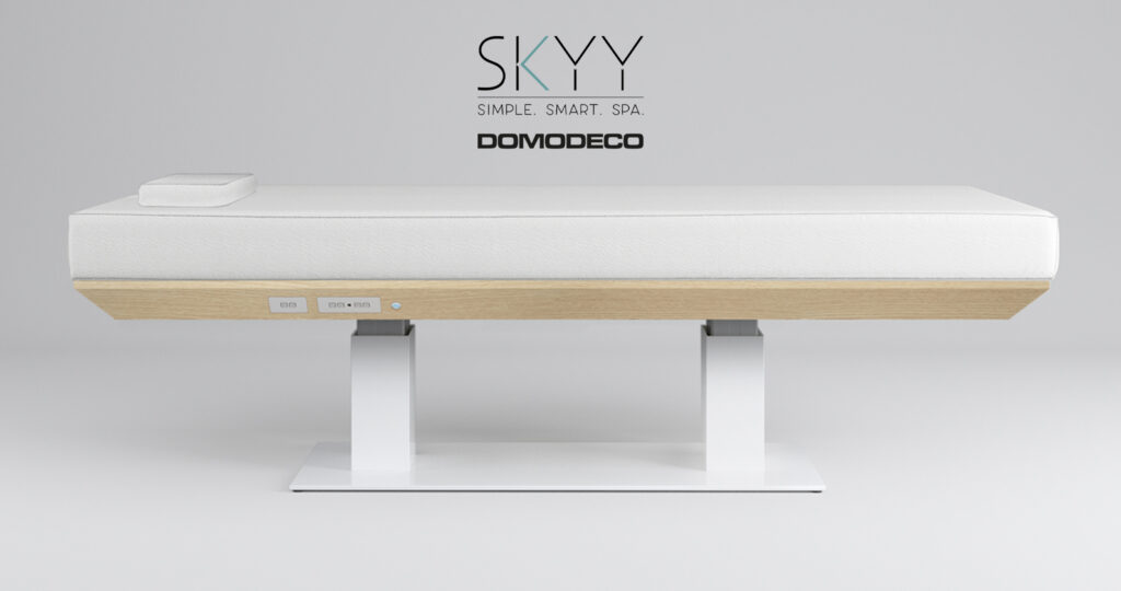 skyy-lettini da massaggio-fiera domodeco design 2025